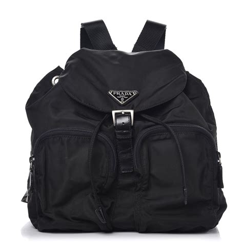 prada race car backpack|Prada black backpack small.